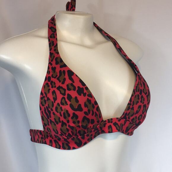 Victoria’s Secret animal print bikini top - Picture 2 of 6